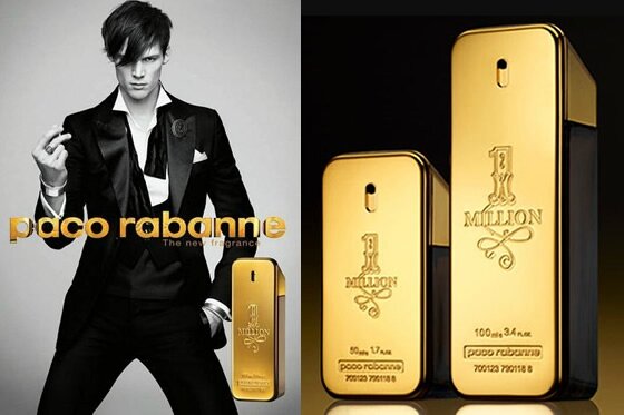 Parfum homme 1 Million PACO RABANNE EDT 50ml - nf-beaute.com